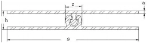 Width 11 MM (Flange zipper)