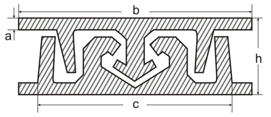 Width 3.3 MM (String Zipper )