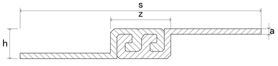 WIDTH 40MM (Slider zipper )